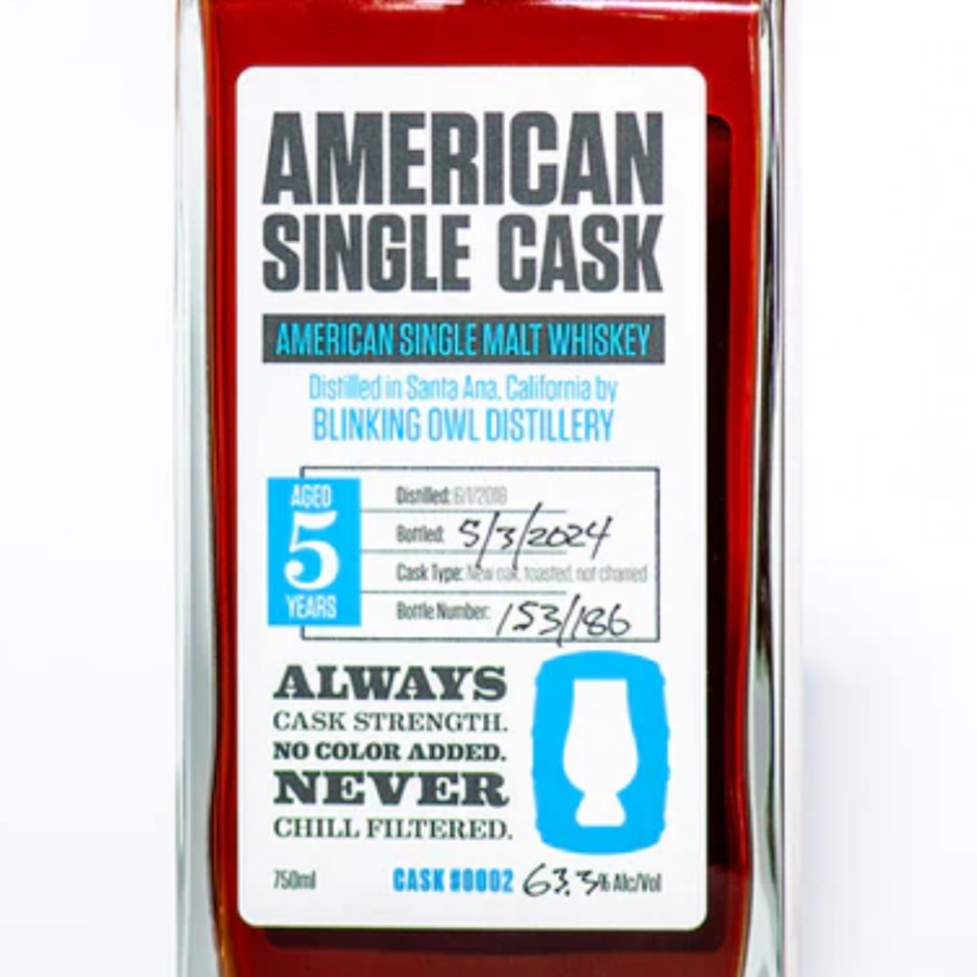 Blinking Owl Distillery ASM (American Single Cask #0002)