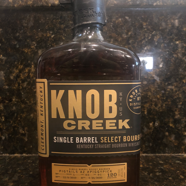 Knob Creek Single Barrel Select Pigtails AZ #Piggypick