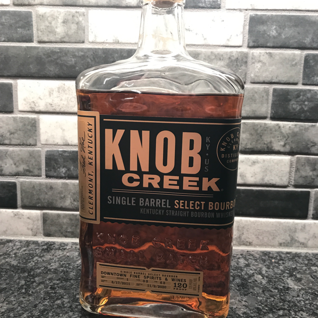 Knob Creek Single Barrell Select (Downtown Fine Spirits and Wines)