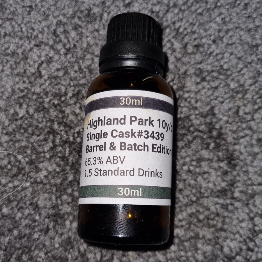 Highland Park 10 Year Old Single Cask #3439