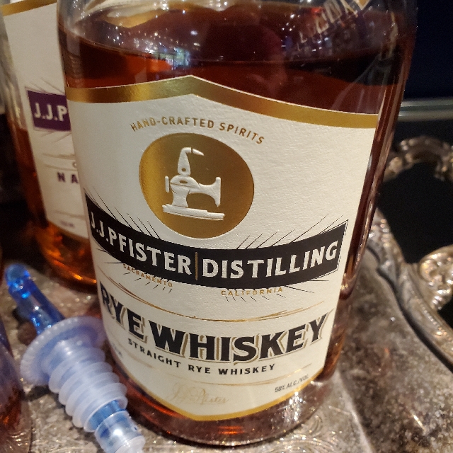 J.J. Pfister Rye Whiskey