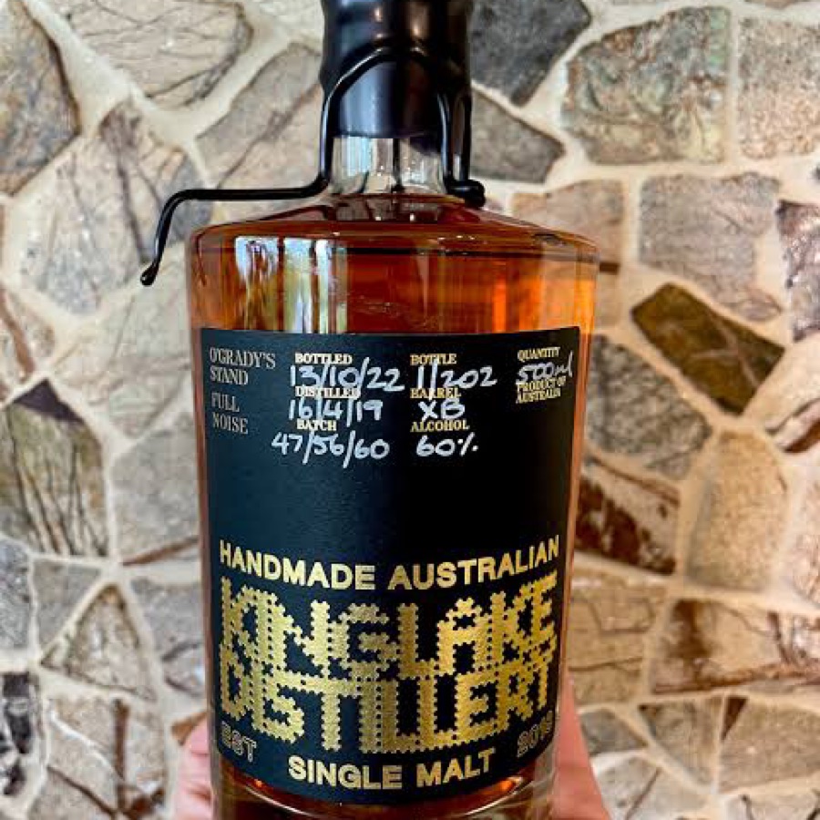 Kinglake Full Noise Cask Strength Single Malt Whiskey