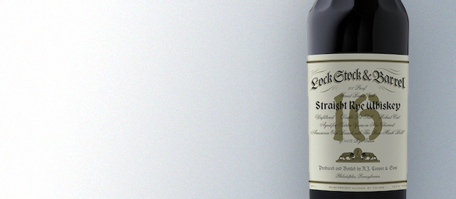 Lock Stock & Barrel 16 Year Straight Rye