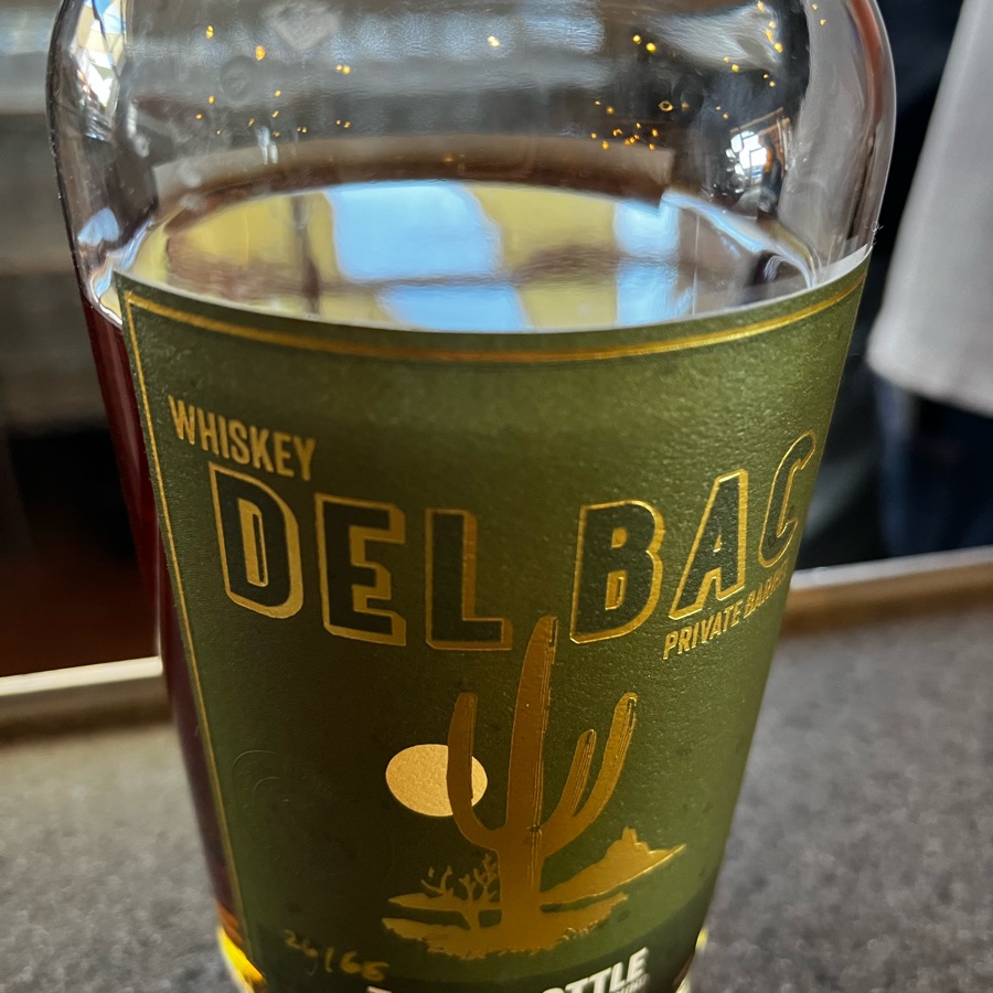 bel bac private barrel tap and bottle