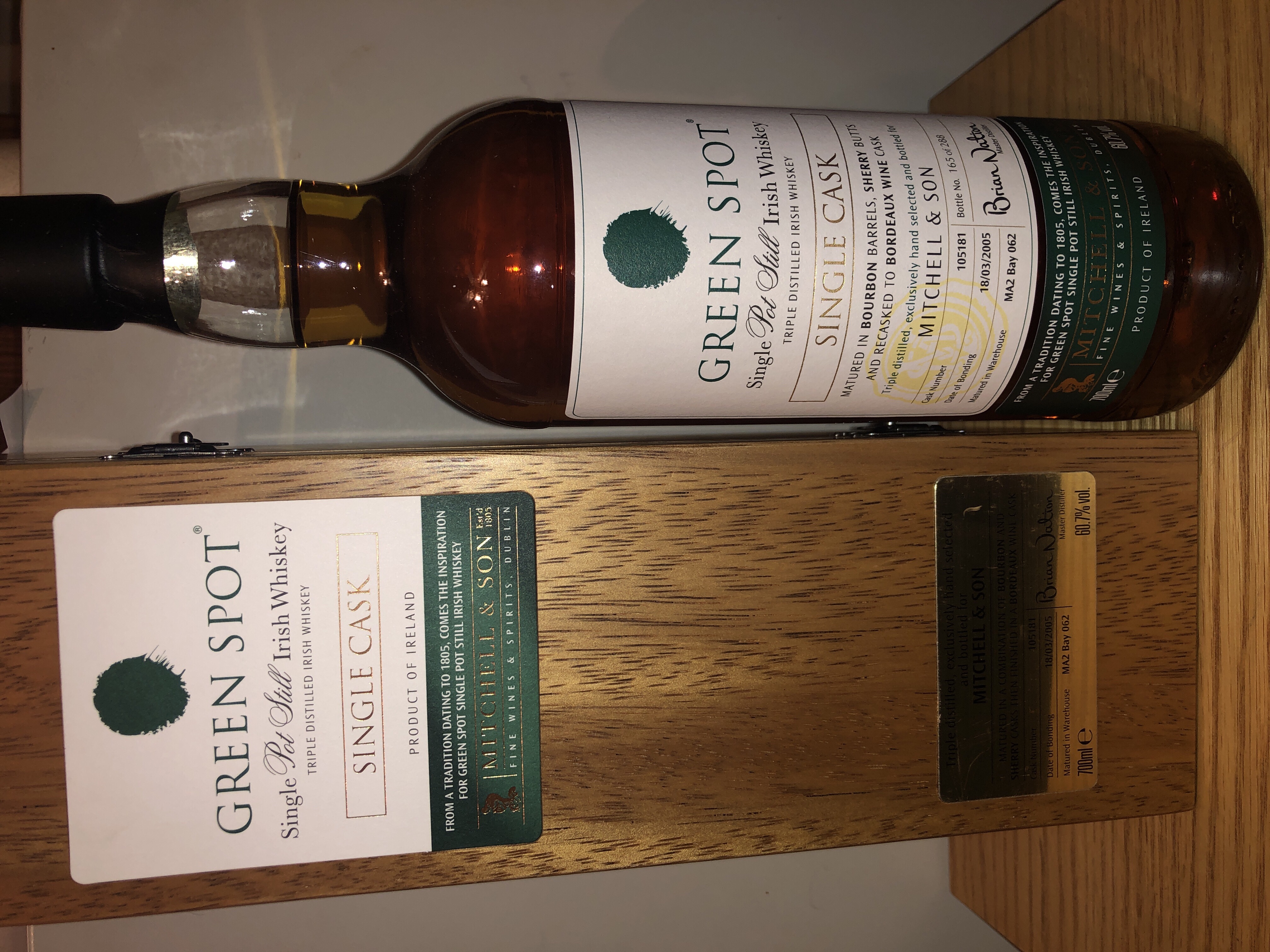 Green Spot Single Cask 2005 M&S