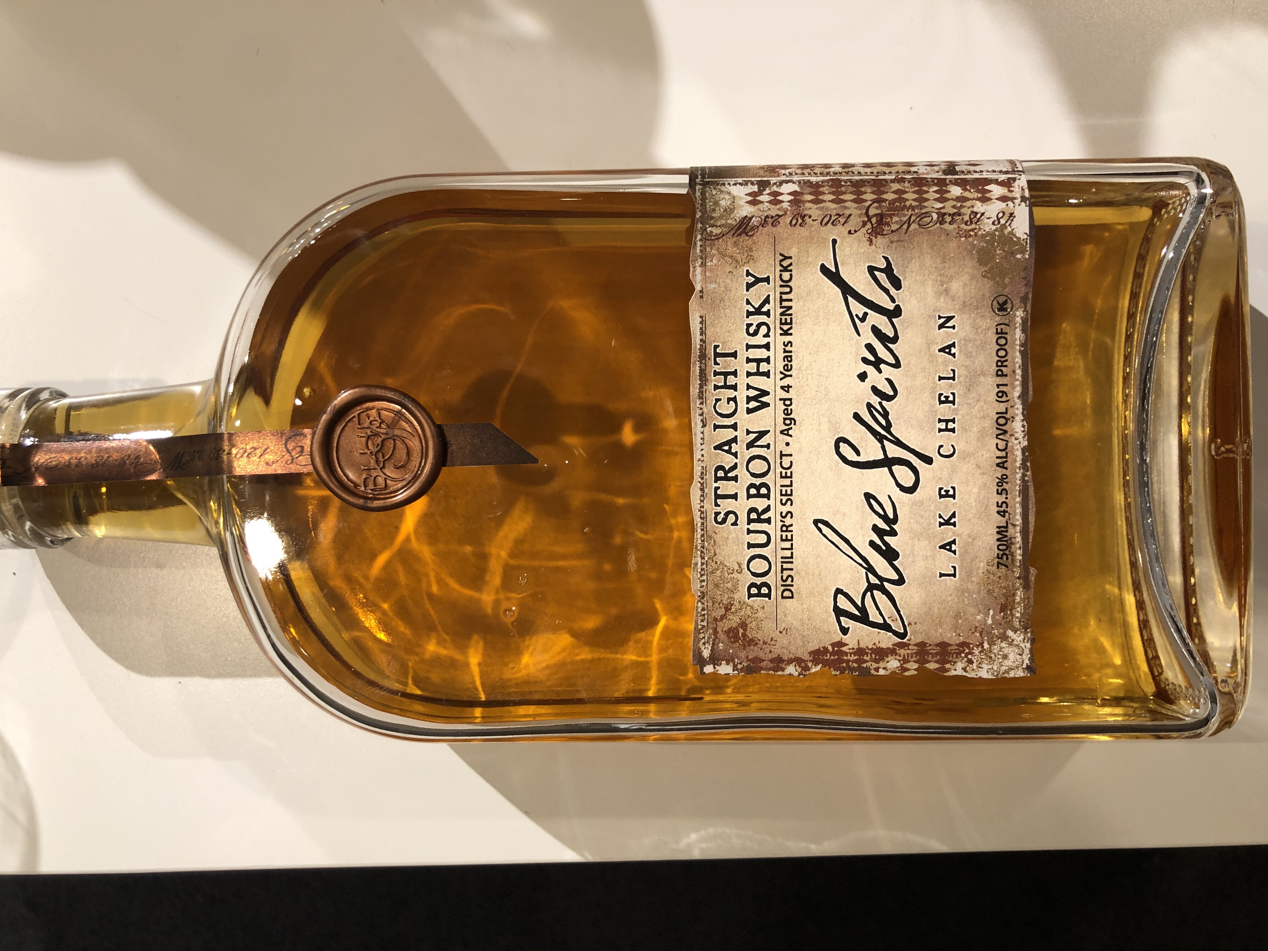 Blue Spirits Straight Bourbon Whisky