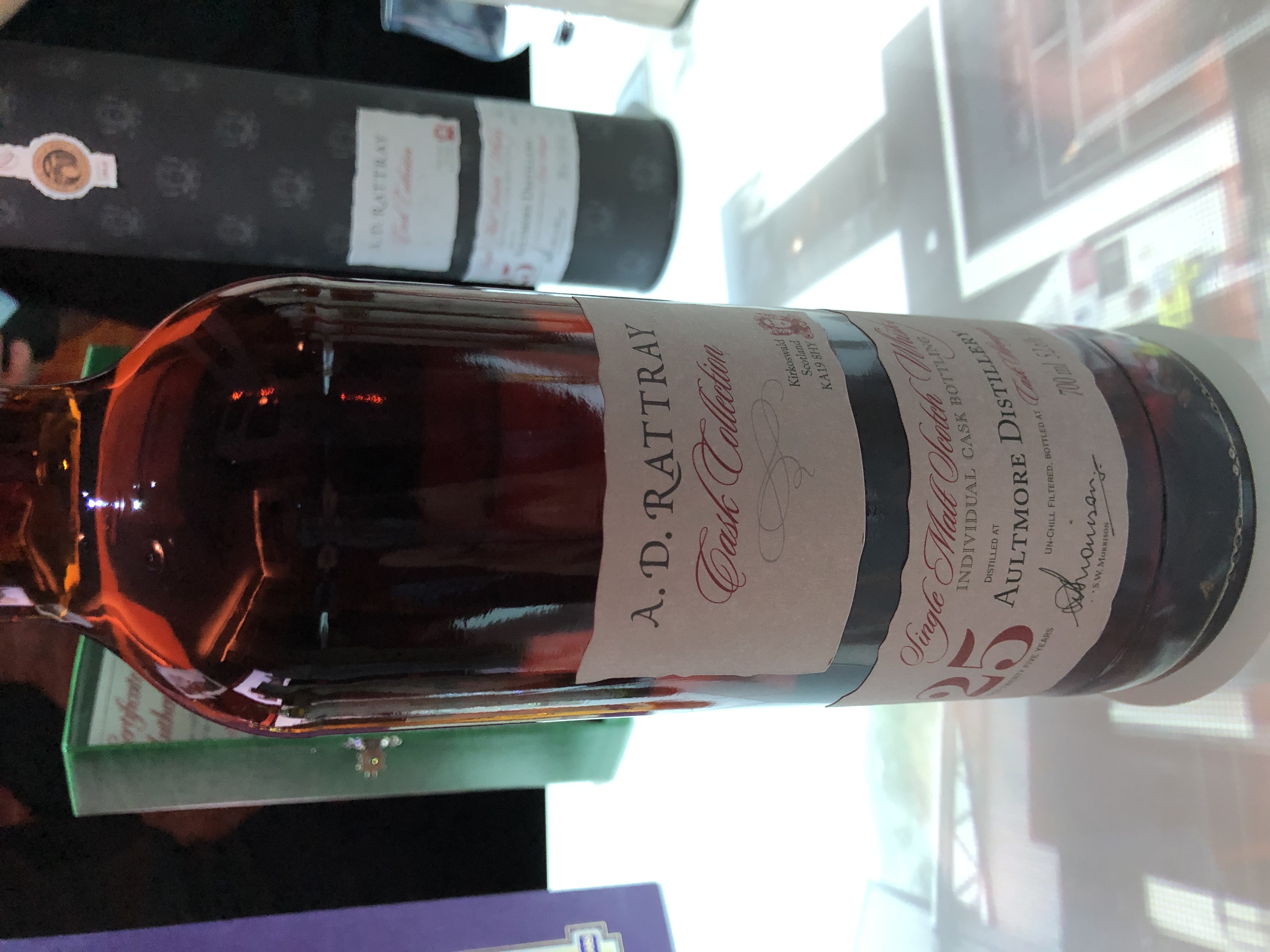 AD Rattray Aultmore 25 Year