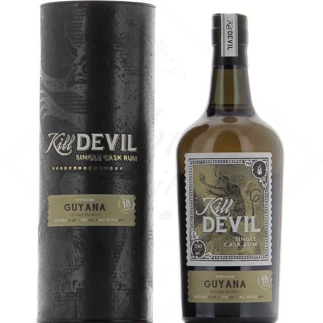 Uitvlugt 1998 18 Year Guyana Rum - Kill Devil (Hunter Laing)