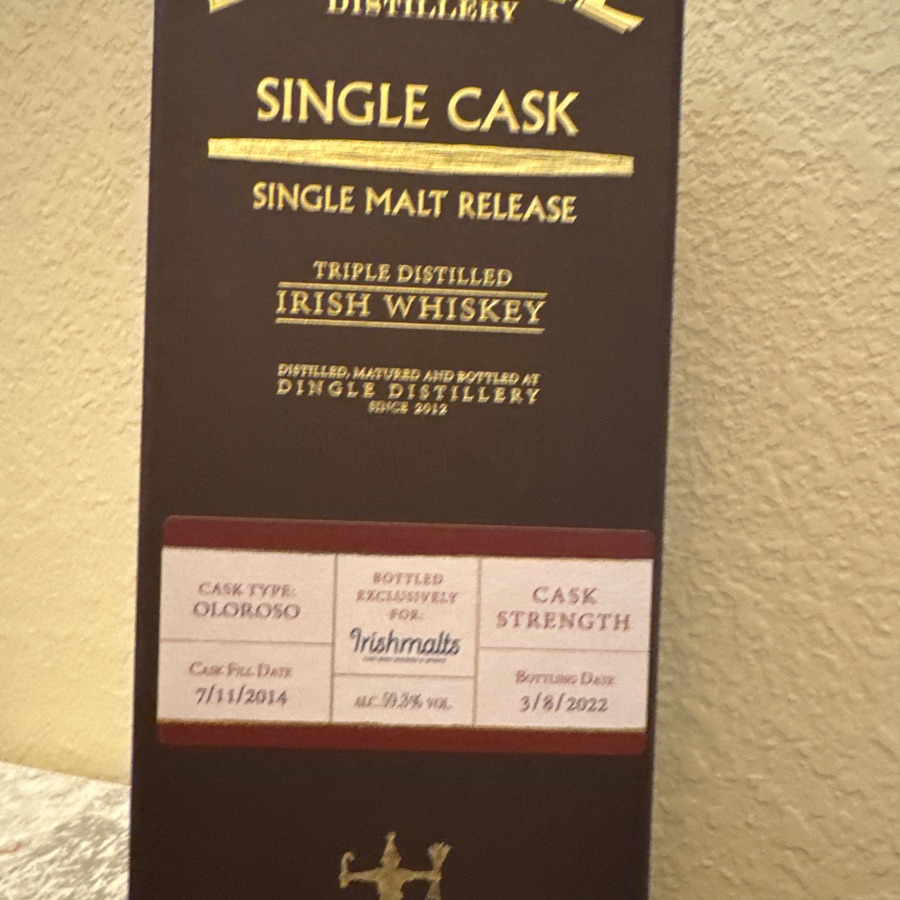 Dingle Sngle Cask Single Malt - Irishmalts Exclusive