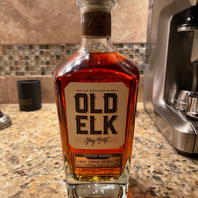 Old Elk Single Barrel Wheated Bourbon- Liquor Cabinet Windsor CO