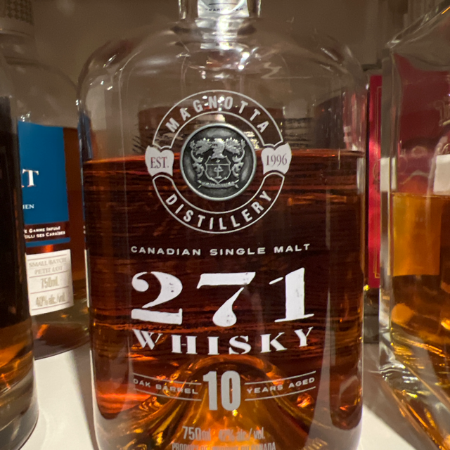 Magnotta Distillery 271 Canadian Single Malt