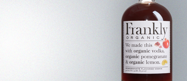 Frankly Organic Pomegranate Vodka