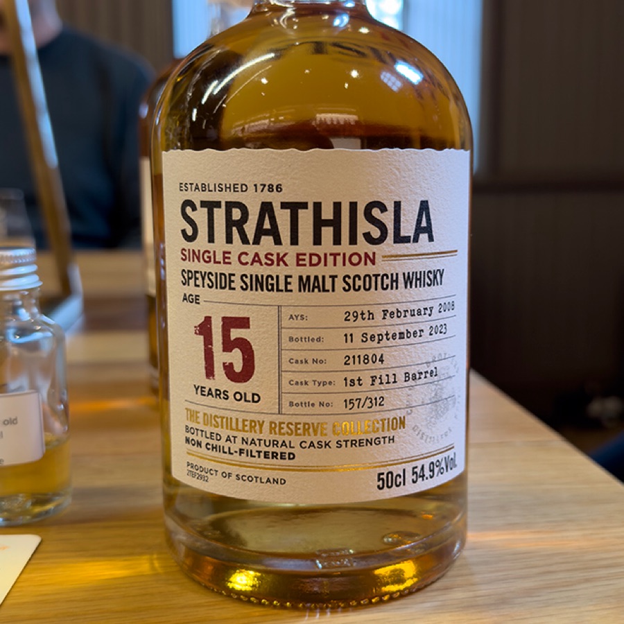 Strathisla 15 year 2008/2023 Single Cask Distillery Exclusive