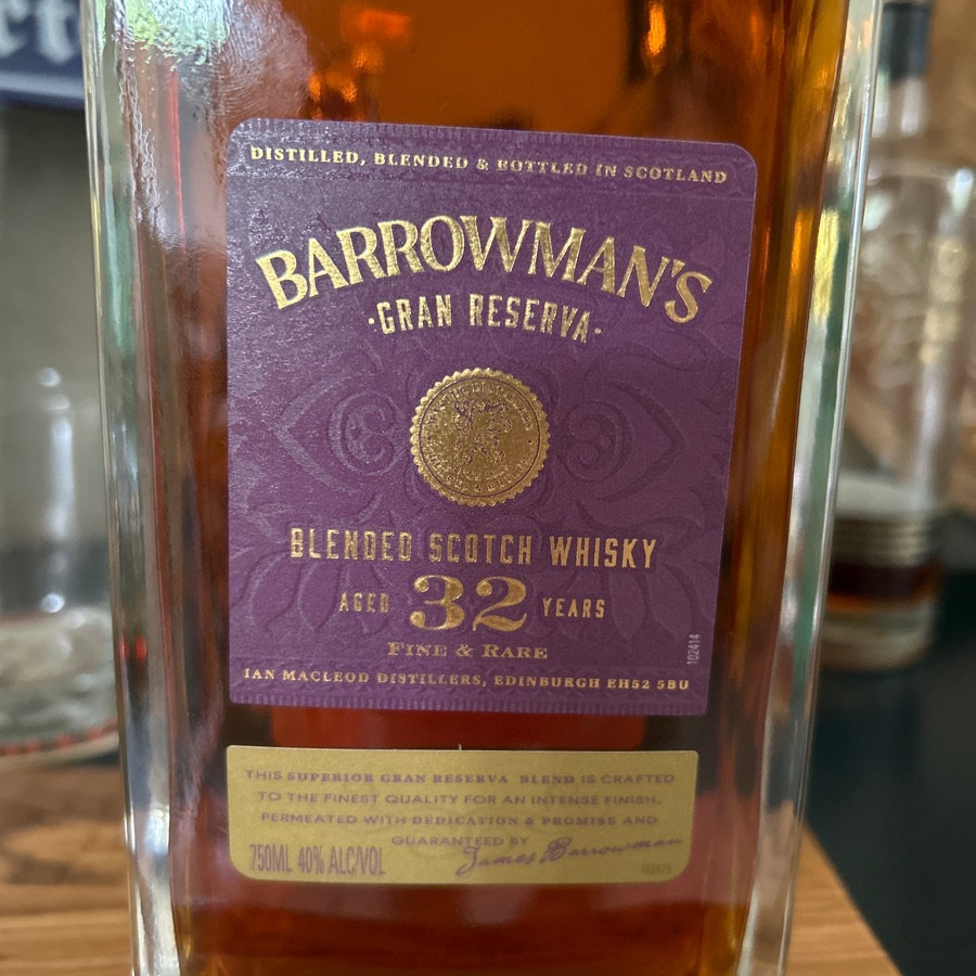 Barrowman's Gran Reserva