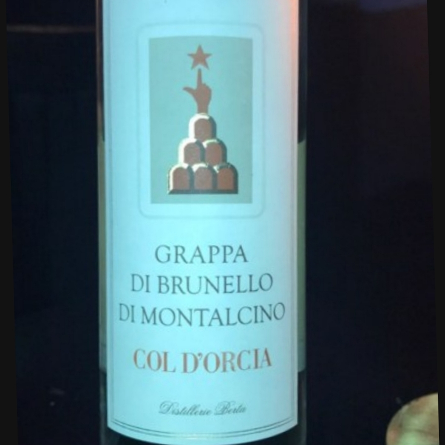 Grappa di Brunello col d'orcia