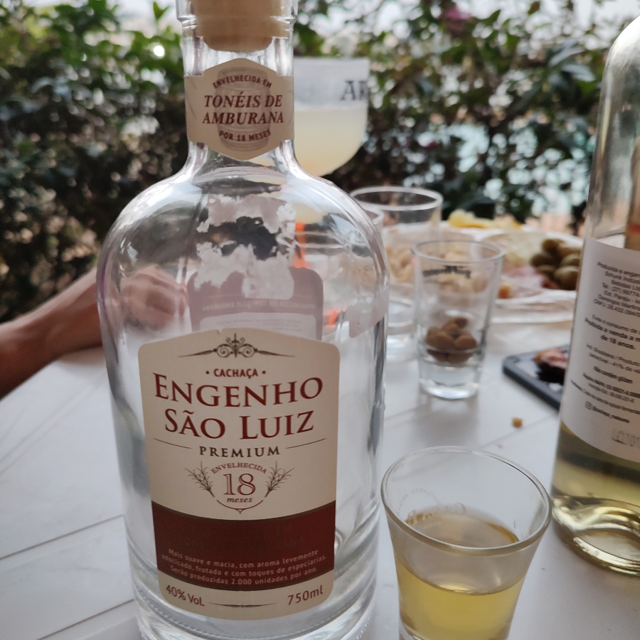 CACHAÇA ENGENHO SÃO LUIZ PREMIUM AMBURANA