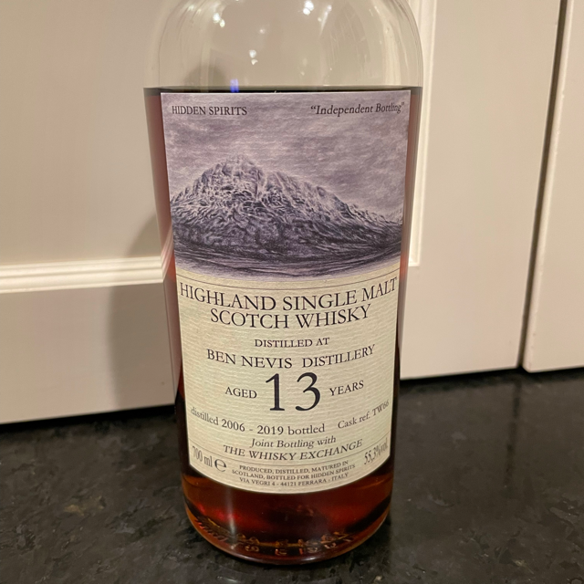 Ben Nevis 13 YEAR (HIDDEN SPIRITS)