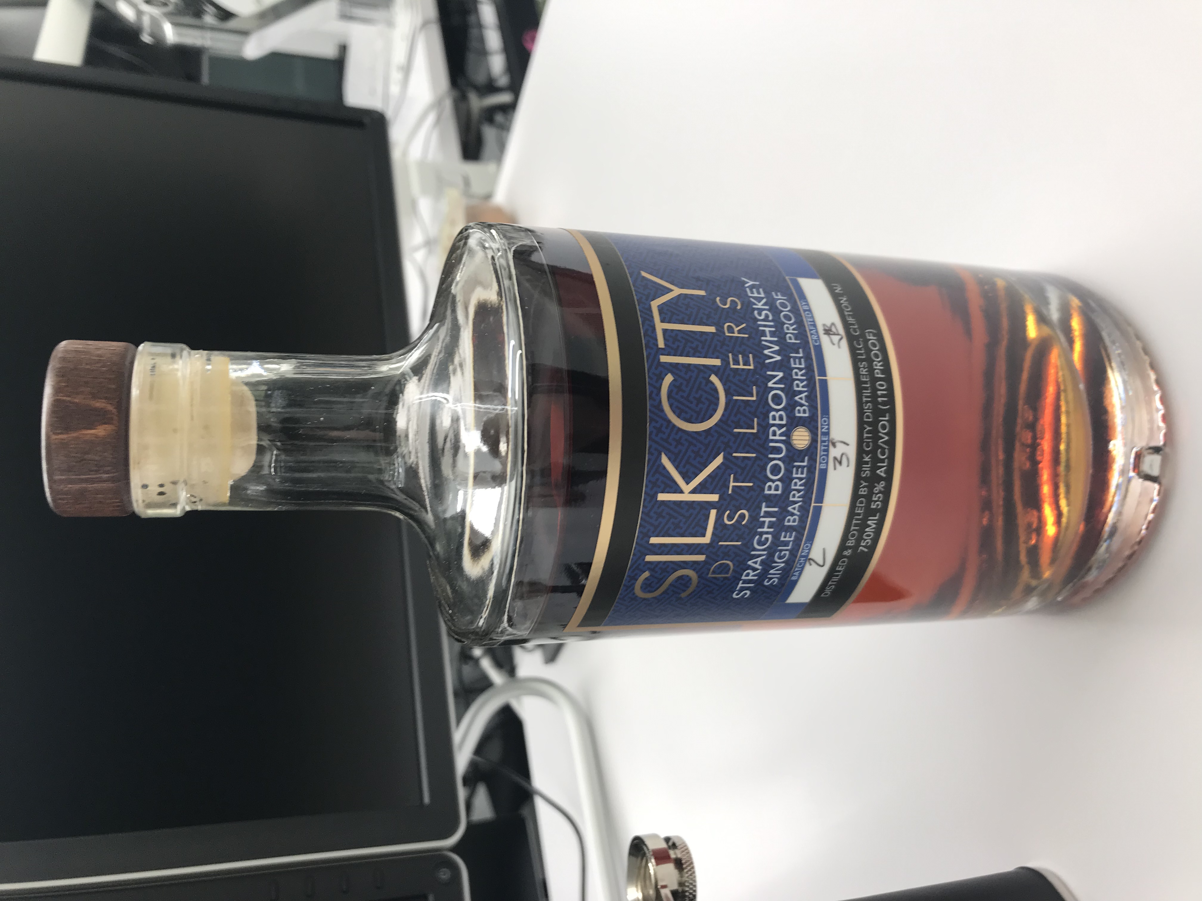 Silk City Strait Bourbon Single Barrell