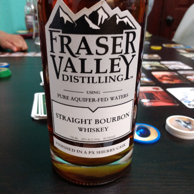 Fraser Valley Distilling Straight Bourbon Whiskey