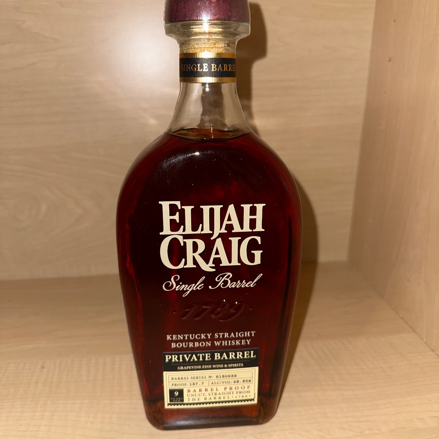 Elijah Craig Single Varrel Grapevine Fine Wine & Spirits