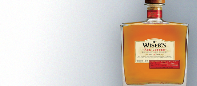 J.P. Wiser's Red Letter Canadian Whisky (2015 Edition)