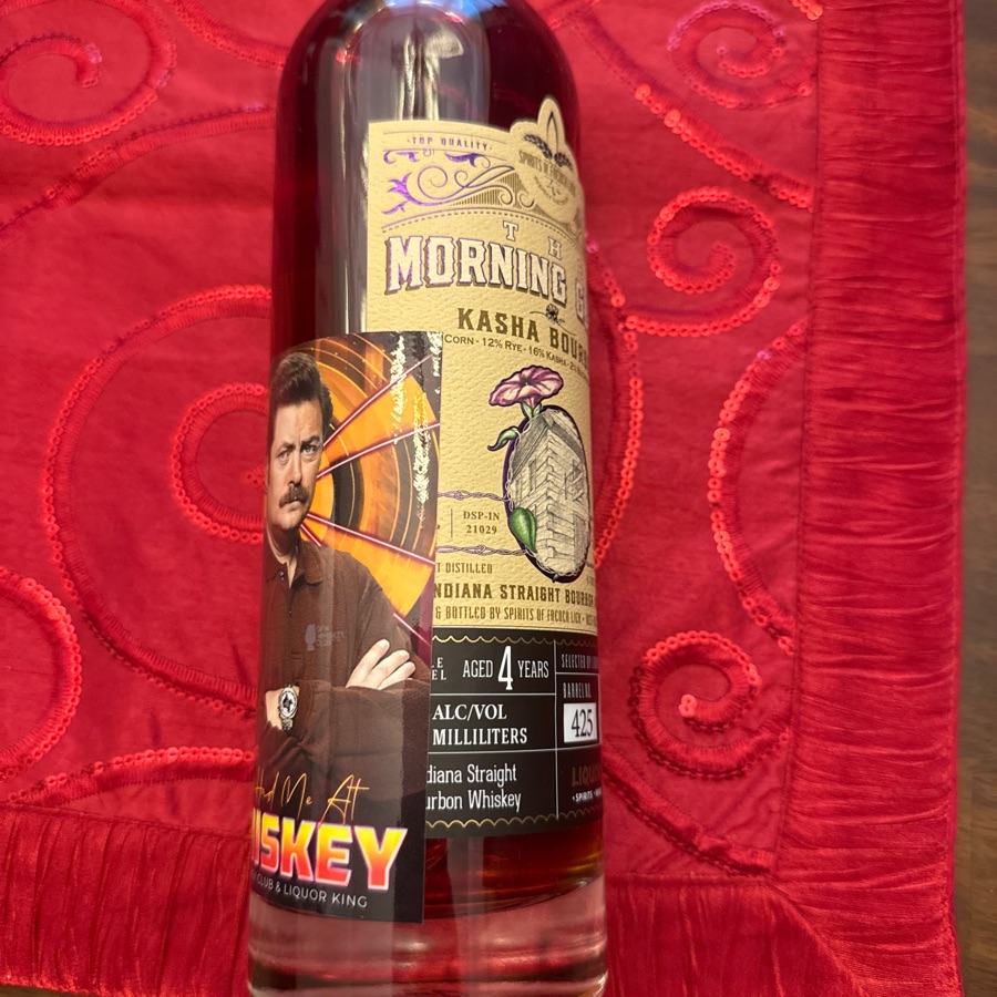 Spirits of French Lick The Morning Glory Kasha Bourbon Barrel 425 DFWWC Pick