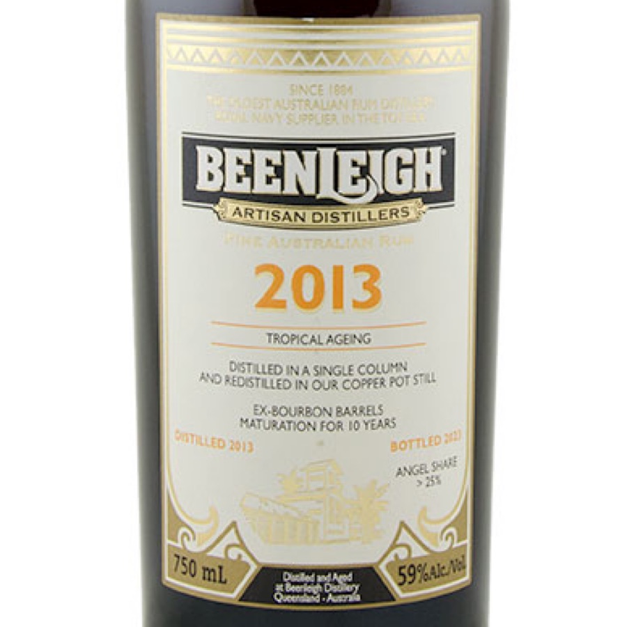 Beenleigh 2013 Ex-Bourbon Barrels Maturation for 10 Years
