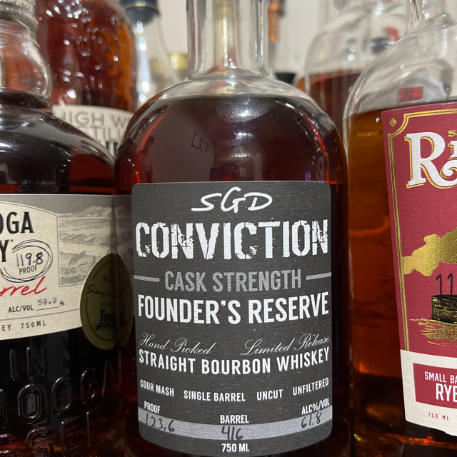 SGD Conviction Founder's Reserve Cask Strength