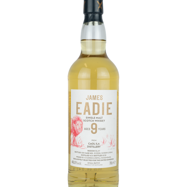 Caol Ila 9 Year Old 'The Red Lion' (James Eadie)