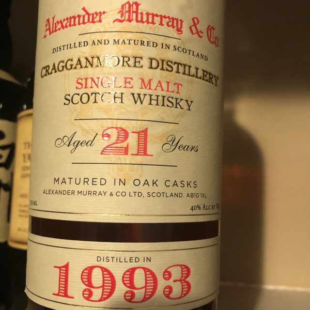 Cragganmore 1993 21 Year (Alexander Murray & Co.)