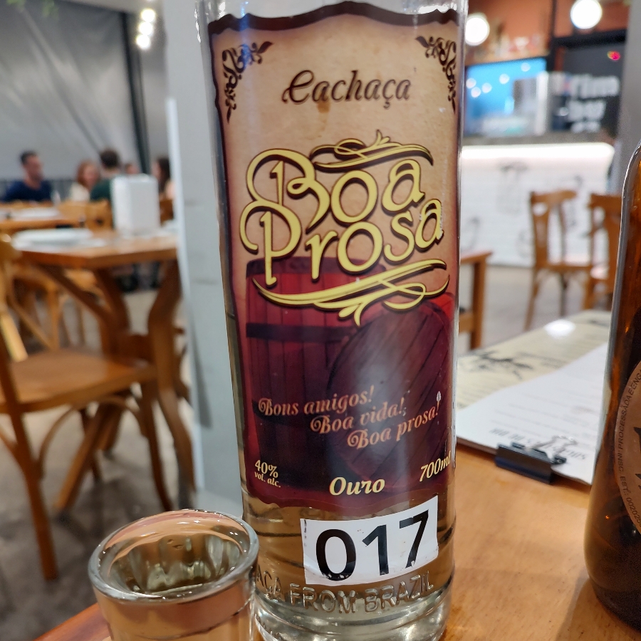 CACHAÇA BOA PROSA OURO AMENDOIM