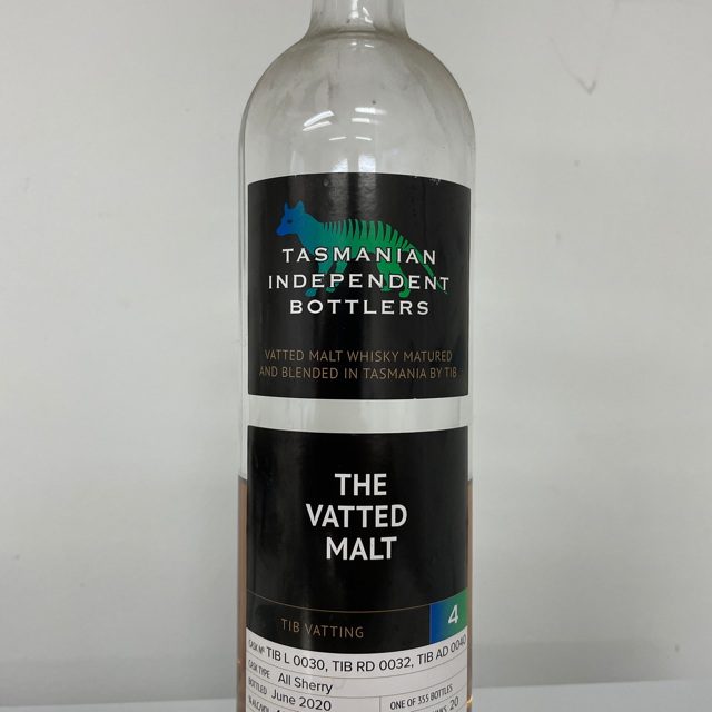 Tasmanian Independent Bottlers Vatted Malt #4