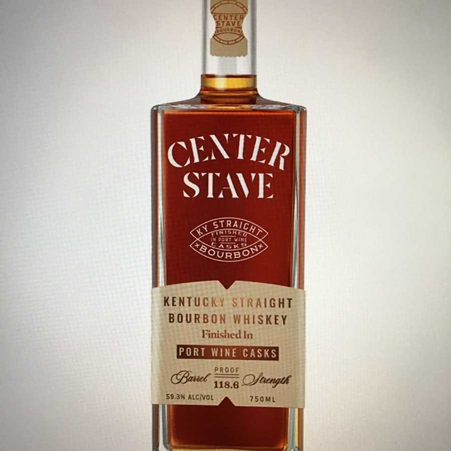Center Stave Kentucky Straight Bourbon Whiskey Finished In Port Wine Casks 118 Proof