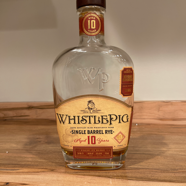 WhistlePig Single Barrel Rye CBM Barrel 95652