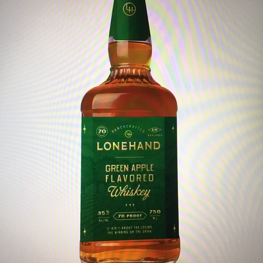 Lonehand Green Apple Whiskey