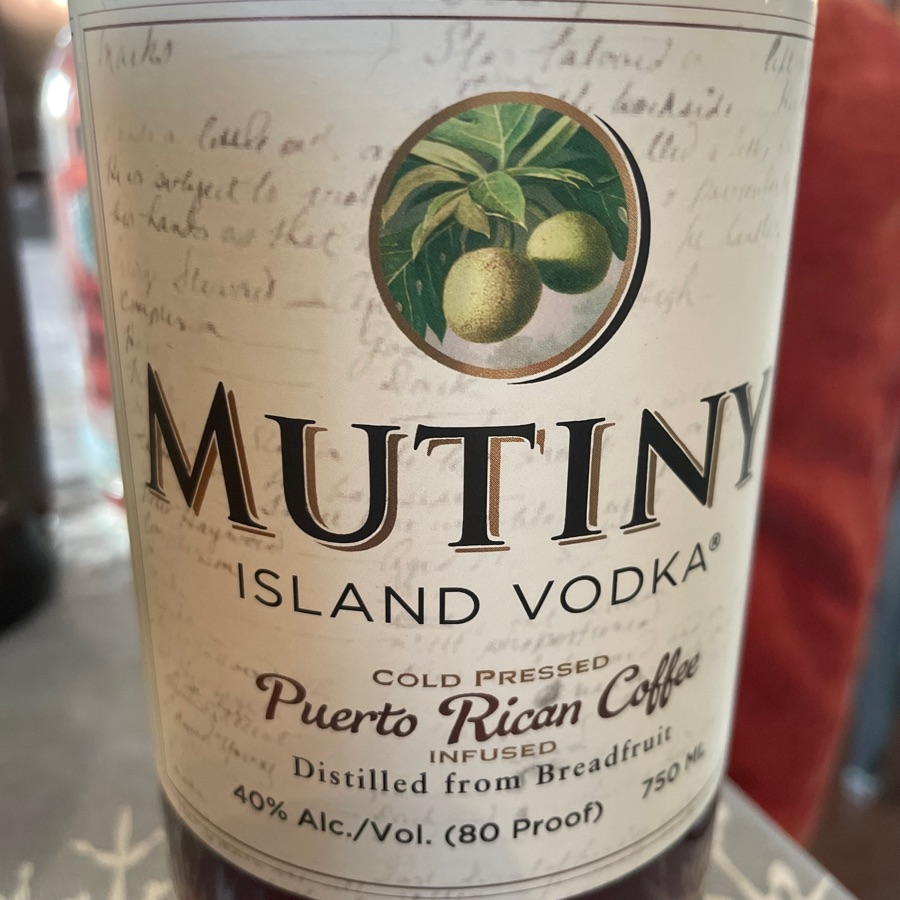 Mutiny Island Vokcs Peurto Rico Rum