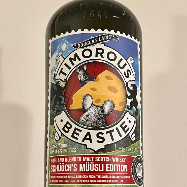 Timorous Beastie Schüüch's Müüsli Edition (Langatun Old Bear Cask)