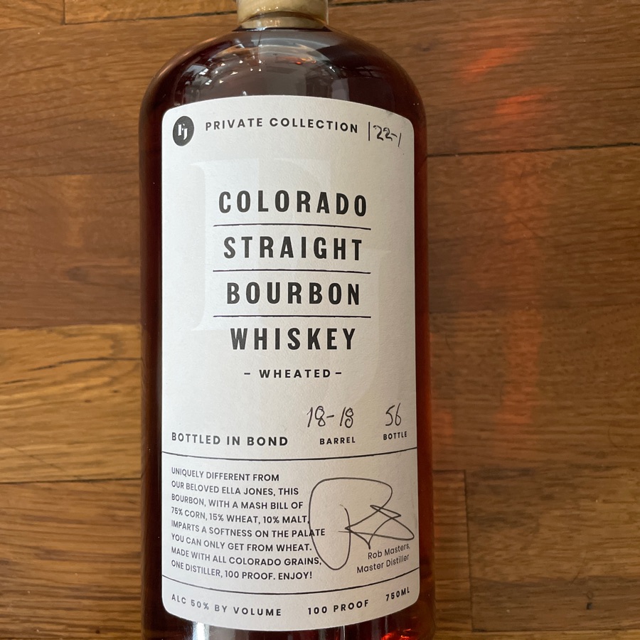 The Family Jones Bonded Wheated Whiskey