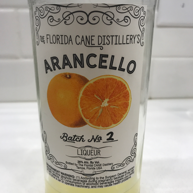 The Florida Cane Distillery's Arancello