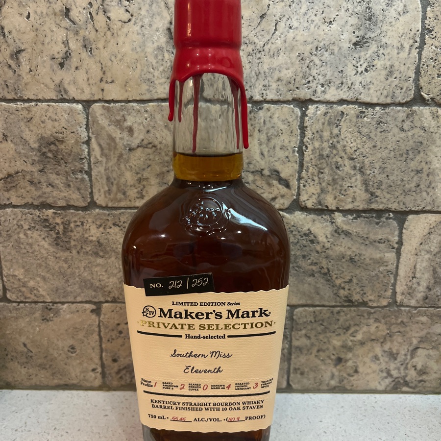 Maker's Mark Private Selection Southern Miss Eleventh