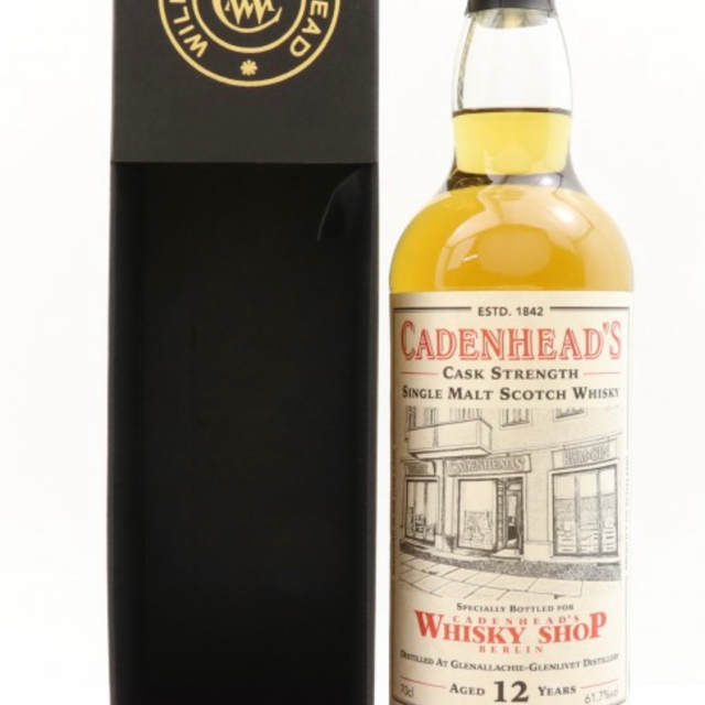 Glenallachie-Glenlivet 2007 12 Year (Cadenhead's Berlin Shop)