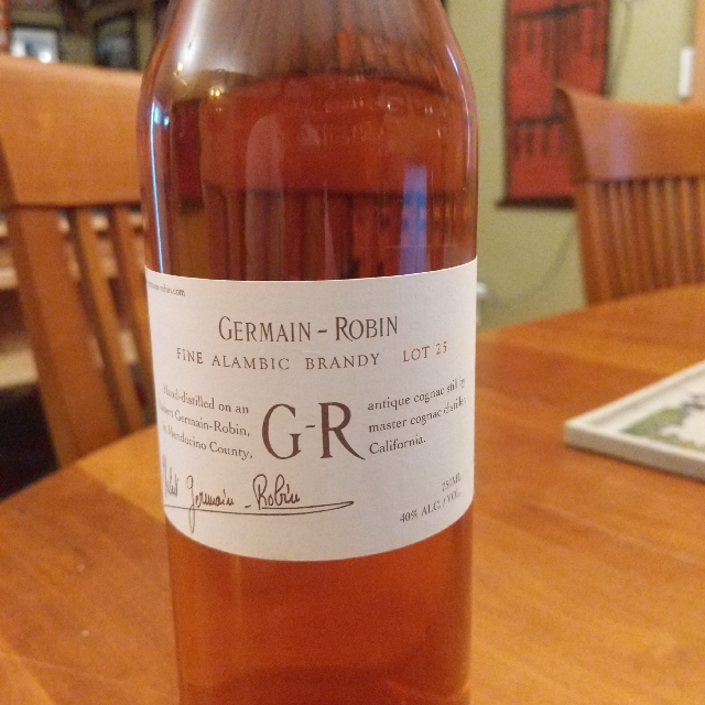 Germain-Robin Fine Alambic Brandy Lot 25