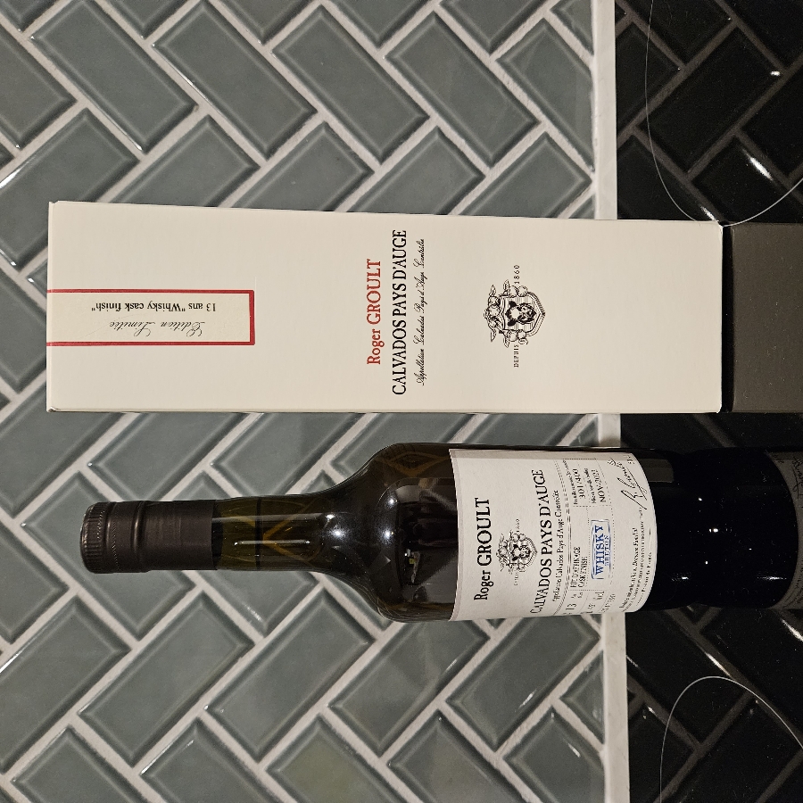 Roger GROULT - Calvados Pays D'auge - 13 Years - Whiskey Cask