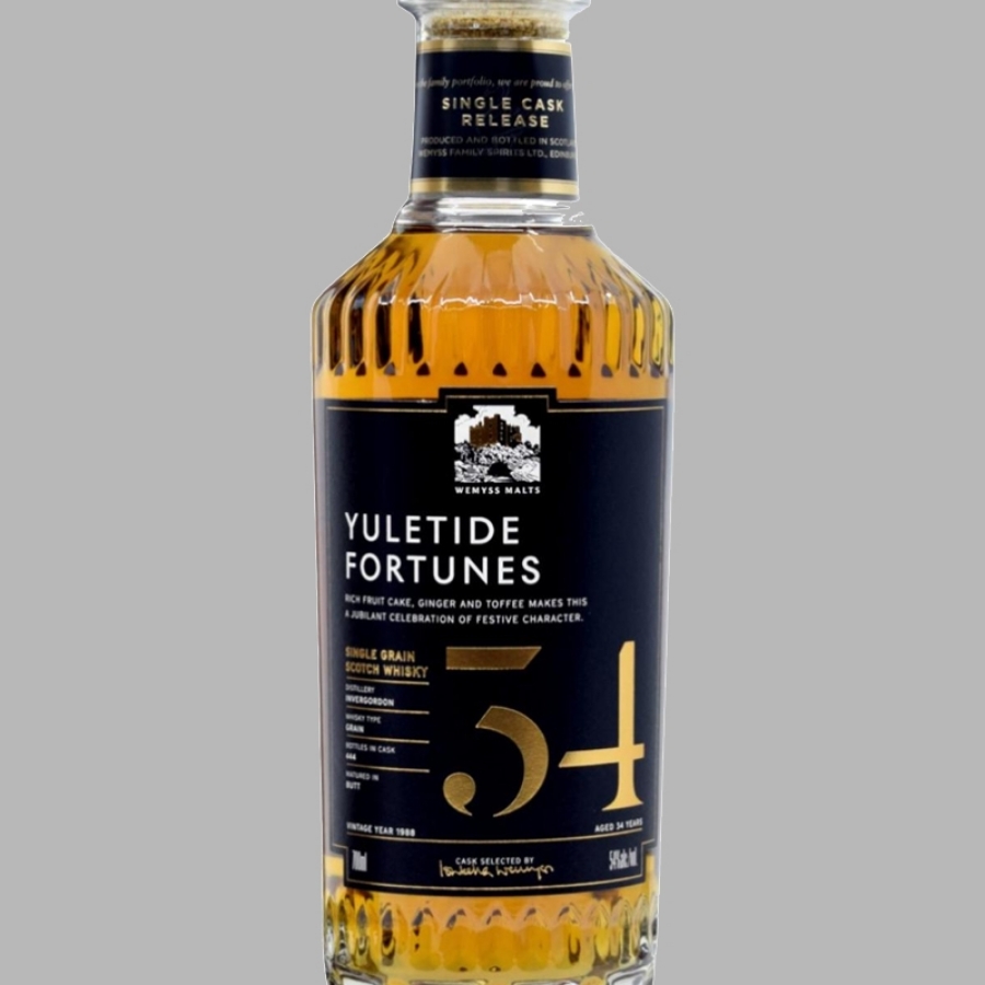 Invergordon 1988 34 Year Yuletide Fortunes (Wemyss Malts)