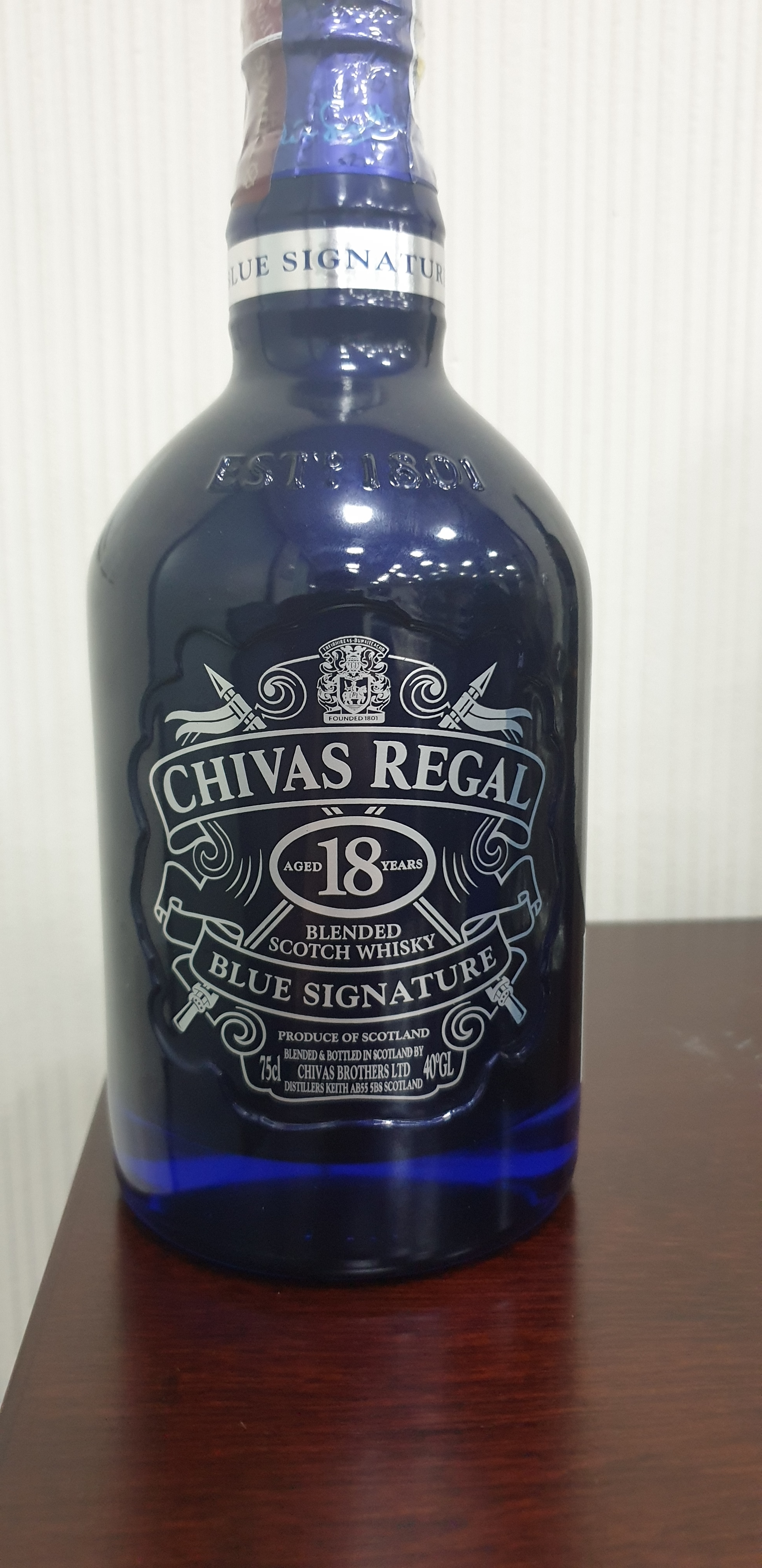 Chivas Regal 18 Year Blue Signature