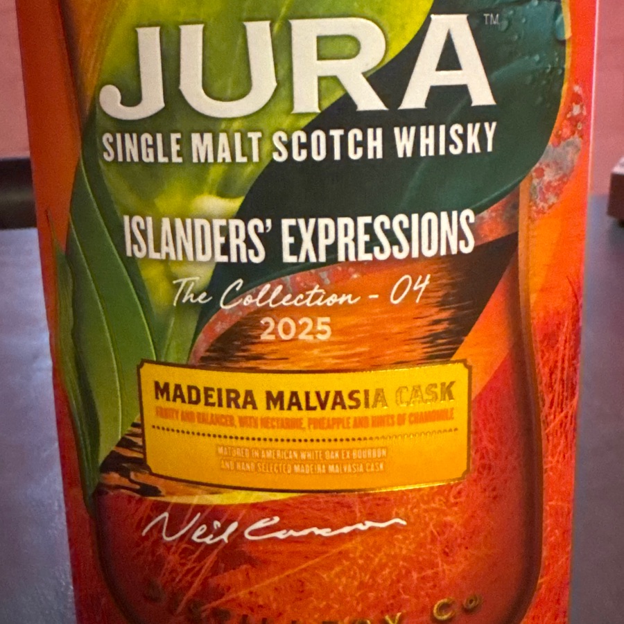 Jura Islanders' Expression Madeira Malvasia Cask