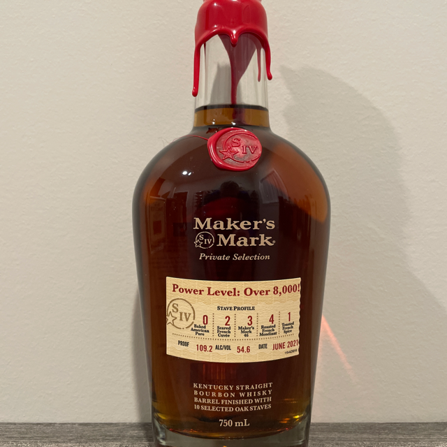 Maker's Mark - Private Selection (Power Level: Over 8,000!, June 2021)