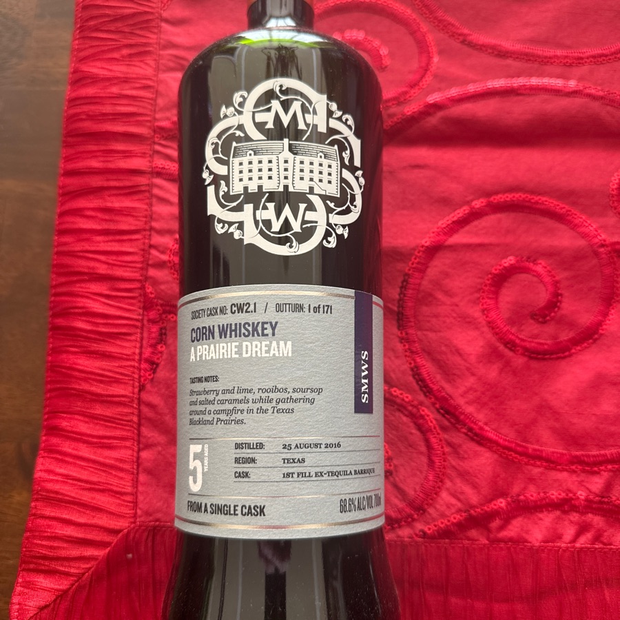 Single Malt Whiskey Society CW2.1 - A Prairie Dream - Balcones