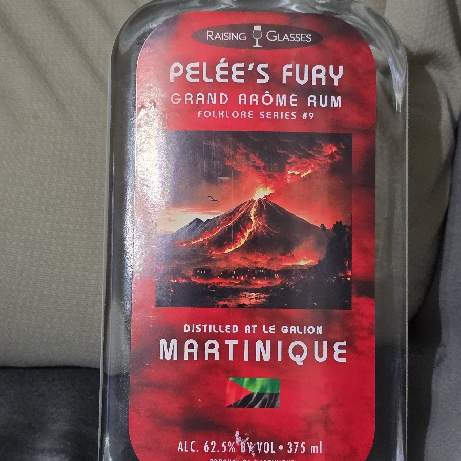 Pelee's Fury Grand Arome Rum (Raising Glasses)