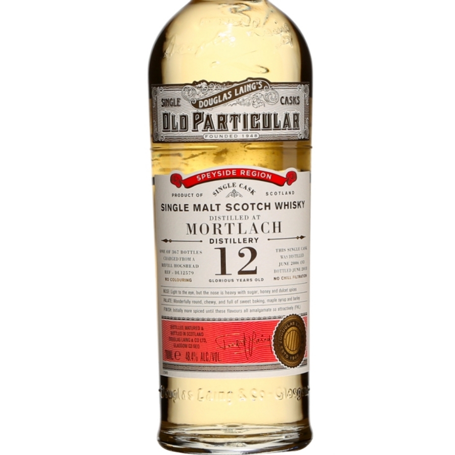 mortlach old particular 12 years old single cask